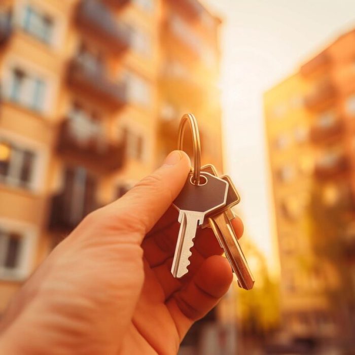 close-up-shot-man-holding-set-keys-front-new-apartment-building_301716-5691 close-up-shot-man-holding-set-keys-front-new-apartment-building_301716-5691